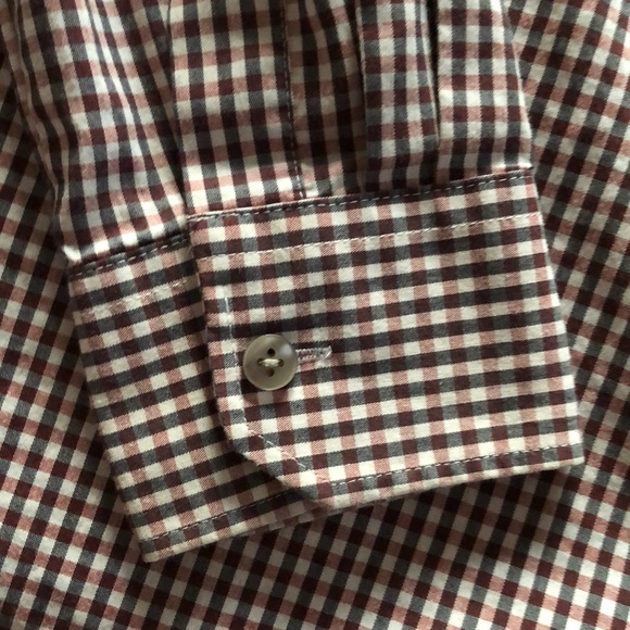 Men’s size small 14-14 1/2 Van Heusen flex slim fit long sleeve button down - Picture 7 of 8